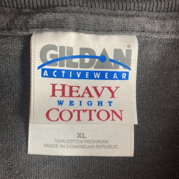 Unisex XL Black Embroidered Fired Up For Jesus Heavy Blend T Shirt - Picture 4 of 8